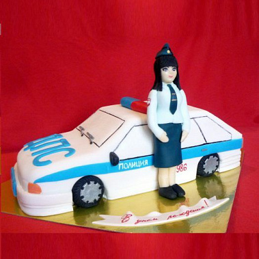 Торт красивый полицейский купить - сладкоежкин.рф